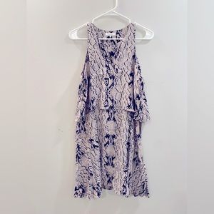 Parker Snakeskin Silk dress